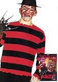 Adult Freddy Blister Costume Kit Shirt, Glove and Std. Mask! - Officially Licensed TM Freddy Costume Kit
