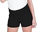 My Bella Mama Women's Maternity Shorts (Small, Black)