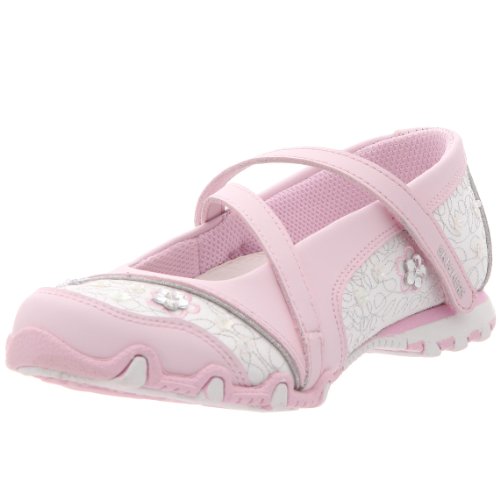 Skechers 999950L BKLB Bikers Fauna Smooth, M&auml;dchen Ballerinas Preisvergleich