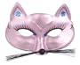 Pink Panther Half Mask with Gemstones