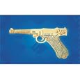Luger Pistol 3D Woodcraft Construction Kit