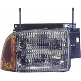 95-97 CHEVY CHEVROLET BLAZER S10 s-10 HEADLIGHT RH (PASSENGER SIDE) SUV, Composite... by Parts Train