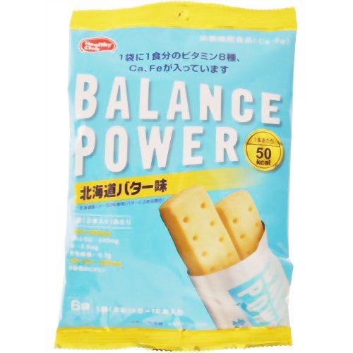 バランスパワー 北海道バター味 6袋(12本)