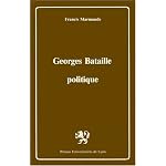 Georges Bataille politique book cover