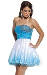 Sexy Short Lace Applique Beaded Crystals Crystal Chiffon/Taffeta/Tulle Club Dress/Evening Dress 