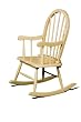 Bowback Child Rocking Chair in Natural Finish By Storkcraft Baby Furniture
