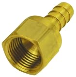 Derale 98201  -8AN Female x 3/8 AN Swivel Hose Barb Fitting