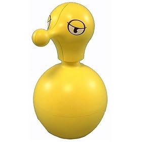 A di Alessi Mr.Cold Soap Dispenser, Yellow, (AMGI01 Y)