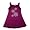 Lipstik Girls - Girls Dress, Purple (Size 6X)