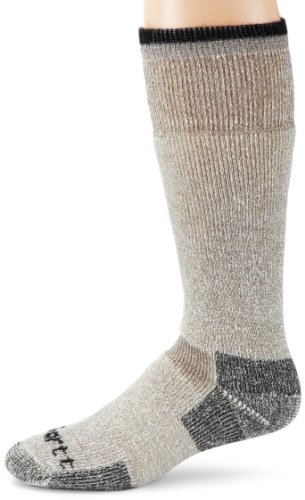 Carhartt Mens Artic Wool Heavy Boot Socks, Heather Grey, Large