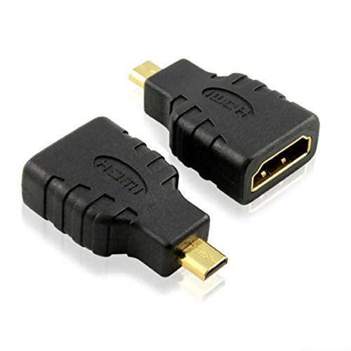 Kinghard Micro HDMI type D to HDMI Female Converters Adapter For Microsoft Surface RT