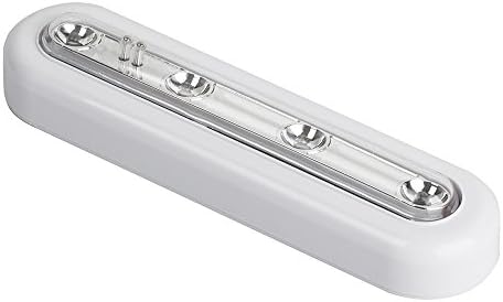 theGizmoMart Stick-on Anywhere 4-LED Touch Tap Light, LED Night Light for Closets, Attics, Garages, Car, Sheds, Storage Room