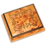 Buy Beautiful Blonde Wood with Perfect Arrabesque Inlay, Lovely Music Box