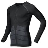 Odlo Shirt l/s Crew Neck Evolution Warm Herren schwarz Hochfunktionelle Spo