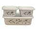 Pfaltzgraff April 6-Piece Enamel on Steel Bake and Save Set