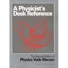 Physicists Desk Reference (Physicist's Desk Reference)