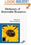 Dictionary of Renewable Resources