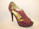 Ladies Crocodile Print Sandals / Shoes F1259