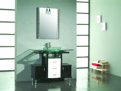 LBATH Crystal green basin mirror 6501
