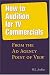 How to Audition for TV Commercials: From the Ad Agency Point of View