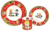 Eigenschaften p:os 61433 / p:os 61433 - Bob der Baumeister Kinderset, 3tlg. rot, im Geschenkkarton