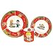 p:os 61433 - Bob der Baumeister Kinderset, 3tlg. rot, im Geschenkkarton