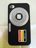 Luck Case Black Soft Silicone Camera Style Case / Skin / Bumper Case/ Back  ....
