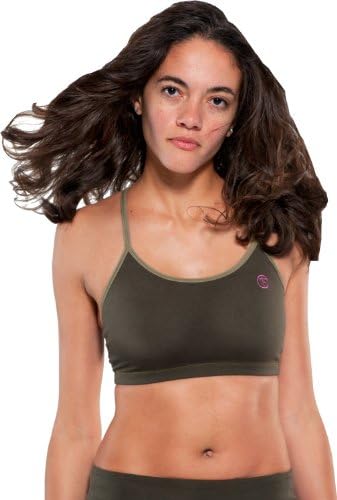 YOGiiZA Women's Organic Vinyasa Sports Bra - Small Forest Night