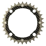 CarbonTi チェーンリング 102mm ミドル チタン/カーボン 32Tの画像