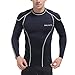 Baleaf Men's Running Fitness Workout Training Compression Base Layer Shirt