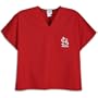 Cardinals S.D. Men's Medical Scrub Top ( sz. L, Red : Cardinals )