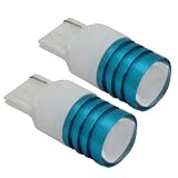 2pcs 7440 7441 T20 7W Cree with Projector 12V LED Replacement Light Bulbs - White