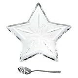 Lenox Holiday Star Candy Dish w/ Bonbon Spoon