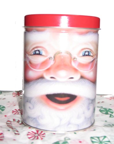 Old Time Christmas Mix SantaTin by Peerless Confections