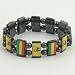Rasta Magnetic Bracelet - Lion