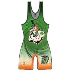 Shamrock Wrestling Sublimated Wrestling Singlet