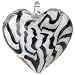 Blue Moon Art Glass Pendant (1 Per Package)
