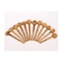 Oud Pegs, Olive Wood, Set of 12