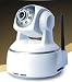 Wifi H264 IP Camera with Pan & Tilt, Night Vision, 2 Way Audio on Apple Mac, Windows, @gmail compatible. SD Flash