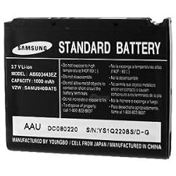 Oem Systems Company Oem Samsung Glyde Standard Li-Ion Battery, Ab603443Ez