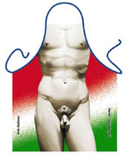 Michelangelo's David  Italian Apron