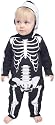 Infant Baby Skeleton Halloween Costume (Sz:12-18M)