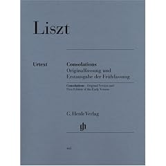 Consolations - Piano