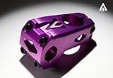 Amber Jaws Front Load Stem - Matte Purple
