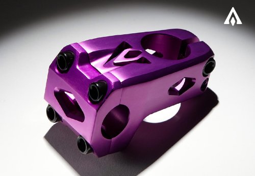 Amber Jaws Front Load Stem - Matte Purple