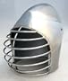 Medieval Wire Mask - Bascinet Helmet - Warrior Costume