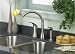 Single Handle Widespread Kitchen Faucet (F87J4603ND-ACA2)