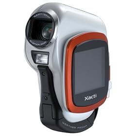 SANYO �f�W�^�����[�r�[�J���� Xacti DMX-CA6 �I�����W (�����h��)