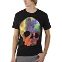 Shaun White 4 Target Dyed Skull Tee - Ebony