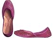 Beaded & Sequin Indian Khussa Belly Dance Shoes for Women Handcrafted Casual Footwear Available in Various Sizes